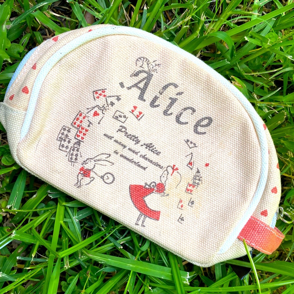 Alice in Wonderland Cosmetic Bag
